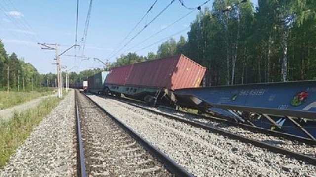 Два поезда столкнулись в Забайкалье