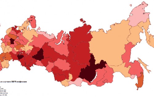 В некоторых российских регионах 15% беременных заражены ВИЧ