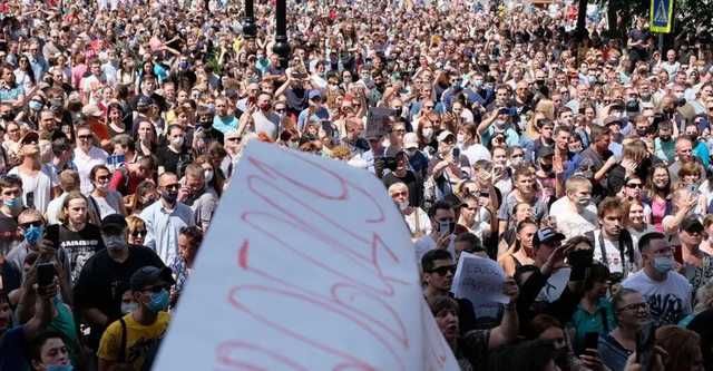 В Хабаровске народ поднял бунт против Москвы. На подходе еще 14 регионов РФ