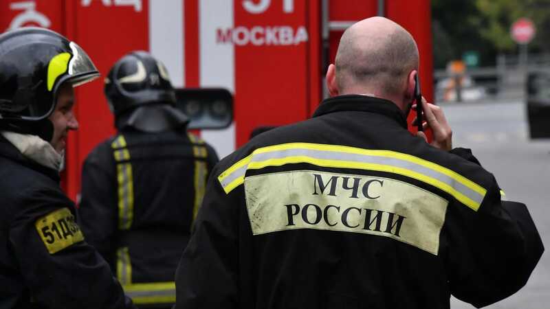 В парке на востоке Москвы произошел пожар