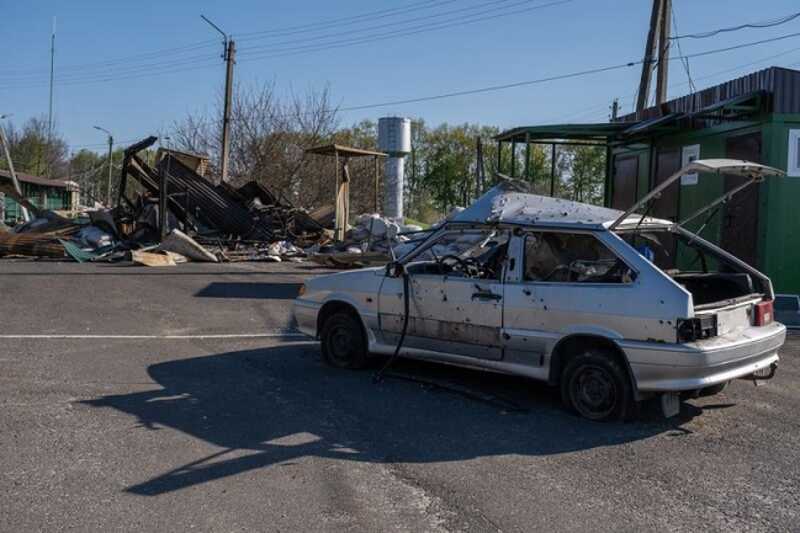 В Курской области приграничный город подвергся обстрелу