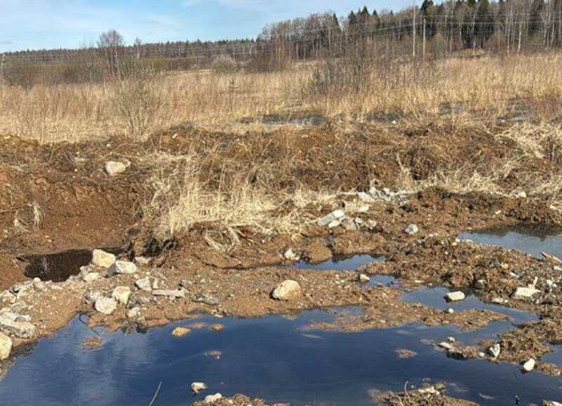 Полигон отходов Белоглазова вблизи Шелепаново продолжает наносить вред окружающей среде