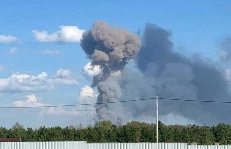 Более половины складов на военном арсенале во Владимирской области уничтожены в результате пожара