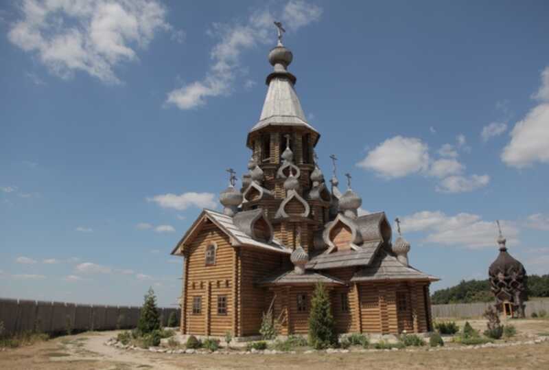 Храм в Белгородской области сгорел дотла после атаки дронов