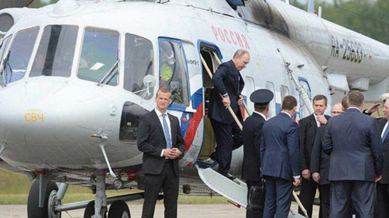 В Курской области вертолет Путина оказался в центре отражения атаки БПЛА в Курской области