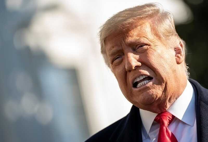 Журнал Time выпустил новую обложку с изображением «пылающего» Трампа