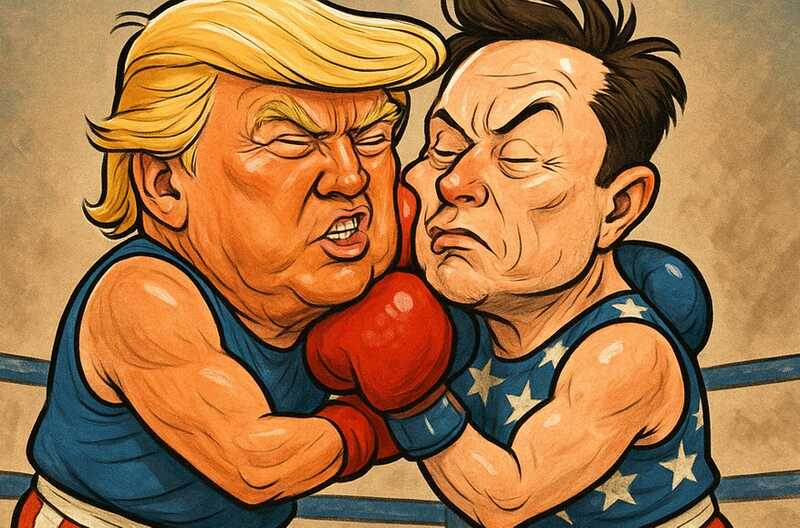 Трамп продолжает продвигать «Большой прекрасный законопроект», несмотря на конфликт с Илоном Маском