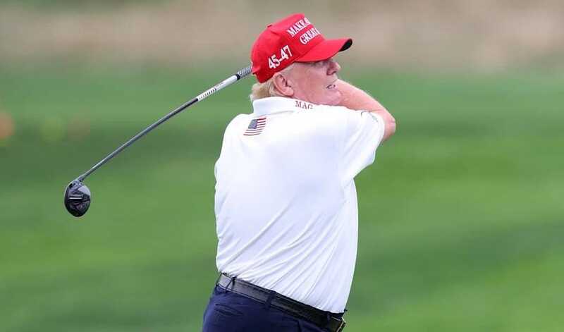 Трамп принял решение об ударе по Ирану прямо на поле для гольфа