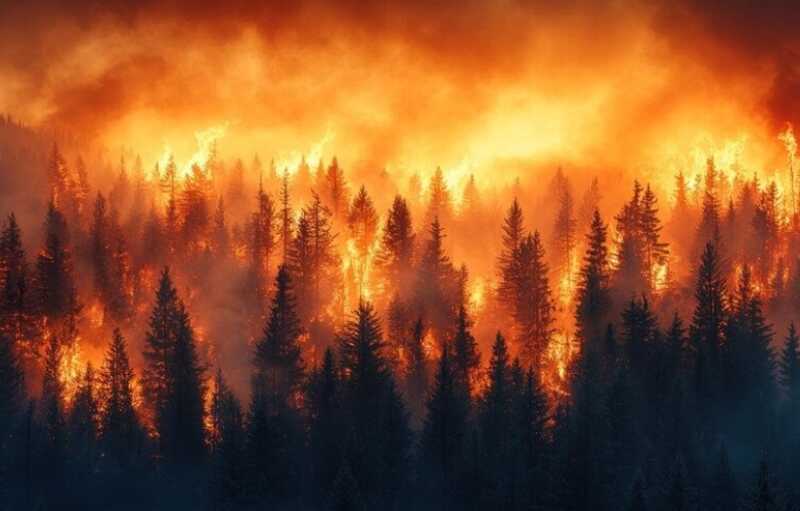 В Чите горят леса, в то время как необходимая техника находится в Украине