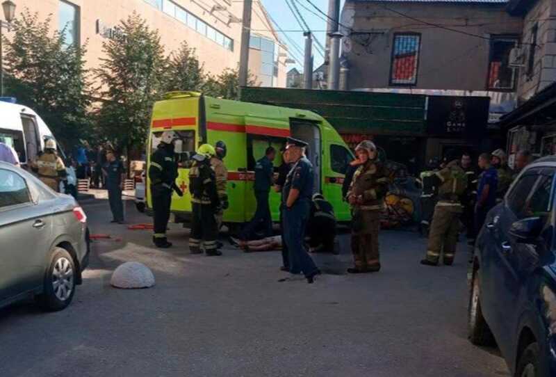 Возле ТЦ «Малина» в Рязани произошёл взрыв