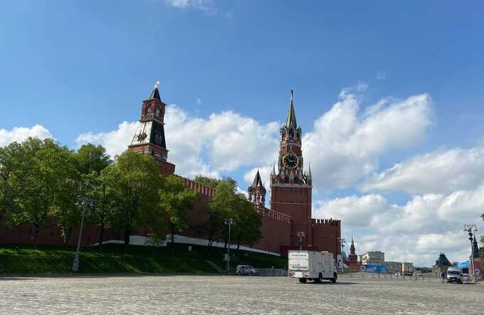 В районе Кремля вновь был замечен БПЛА